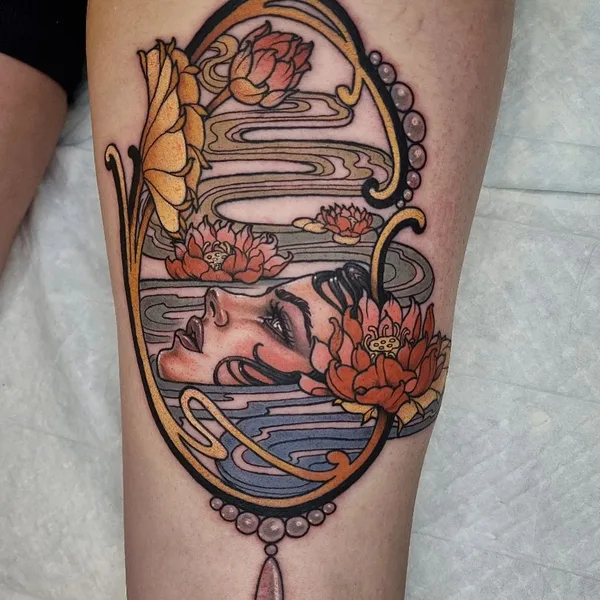 Нео традиционная tattoo by Rocio Todisco in Johannesburg