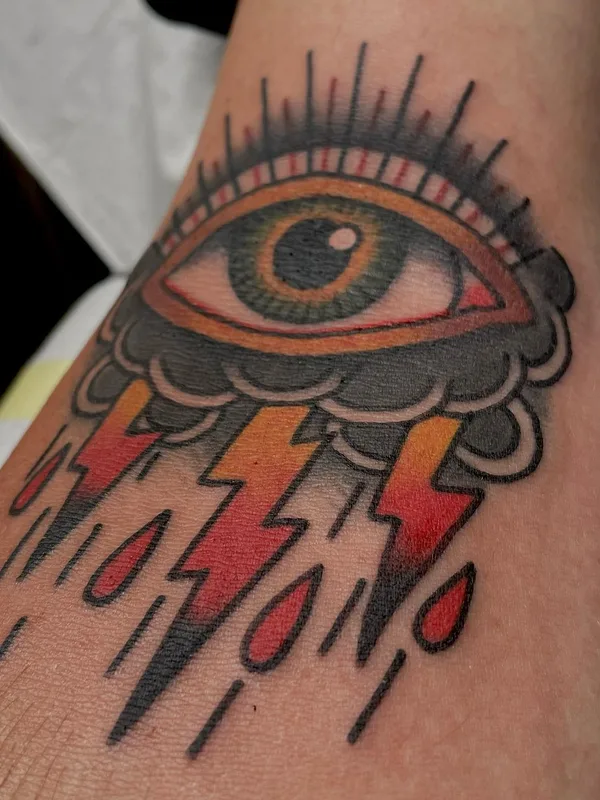 color traditional 纹身 在 forearm #63137 | 纹身师 Waldo Del Rocca