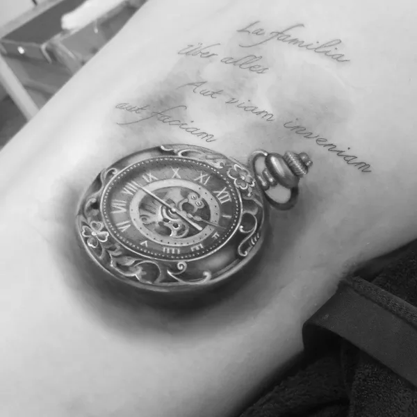 Реализм tattoo by Tanya Taljaard in Johannesburg