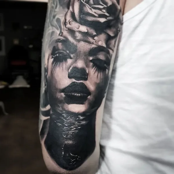Реализм tattoo by Tanya Taljaard in Johannesburg