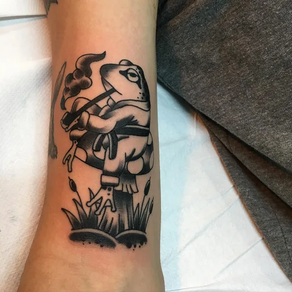 Old School tattoo by Mercia Maas in Johannesburg