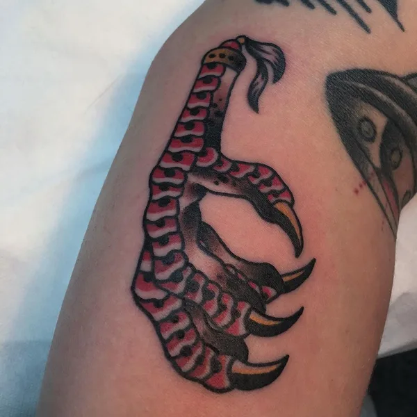 Old School tattoo by Mercia Maas in Johannesburg