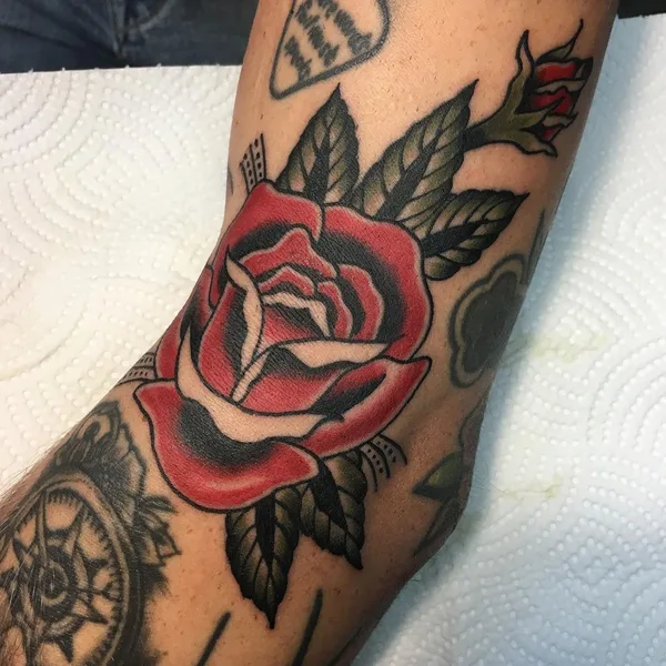 Old School tattoo by Mercia Maas in Johannesburg