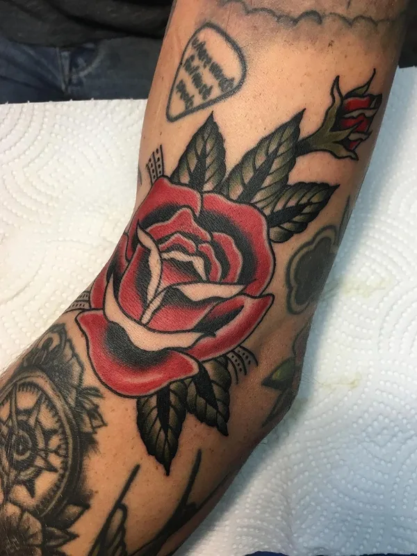 color traditional татуировка на forearm #63153 | Тату мастер Mercia Maas