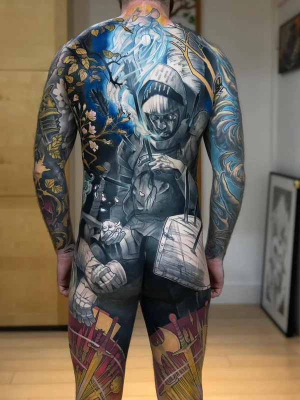 Author's Style tattoo by Steve Moore in Vancouver