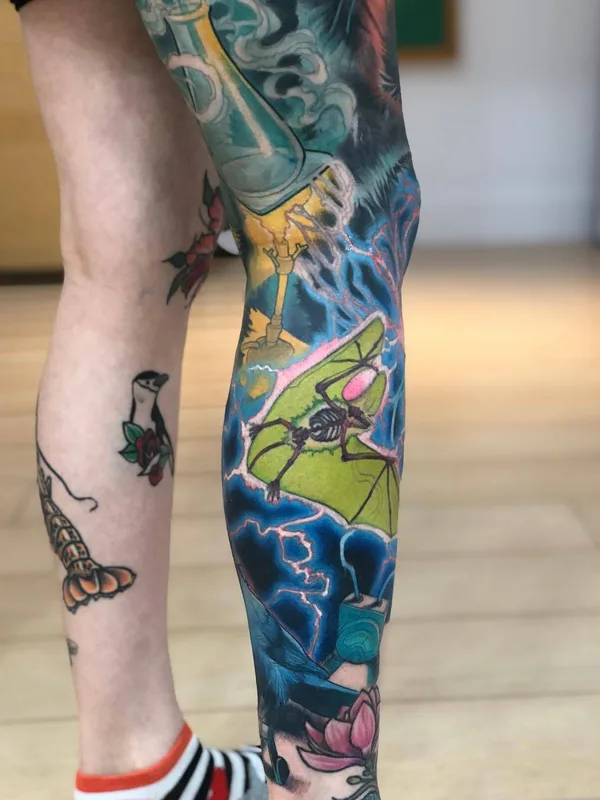 Author's Style tattoo by Steve Moore in Vancouver