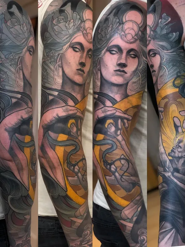 Author's Style tattoo by Steve Moore in Vancouver