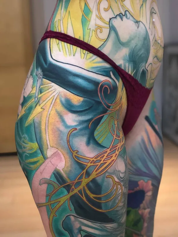 Author's Style tattoo by Steve Moore in Vancouver