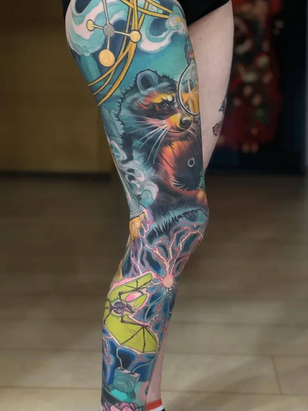 Author's Style tattoo by Steve Moore in Vancouver