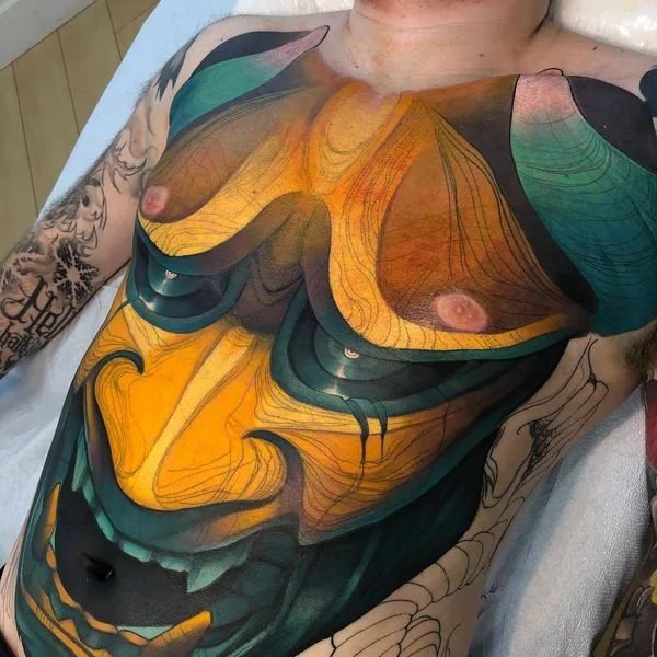 Авторская tattoo by Steve Moore in Vancouver