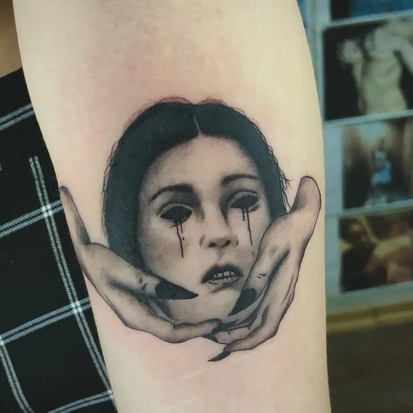 Graphic tattoo by Вовка Это in Тамбов