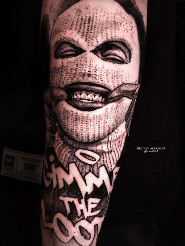 black and grey black and grey татуировка на forearm #52348 | Тату мастер Александр Беляев