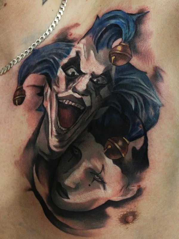 color realism Tatuaggio su chest #52356 | Tatuatore Вячеслав Безручко