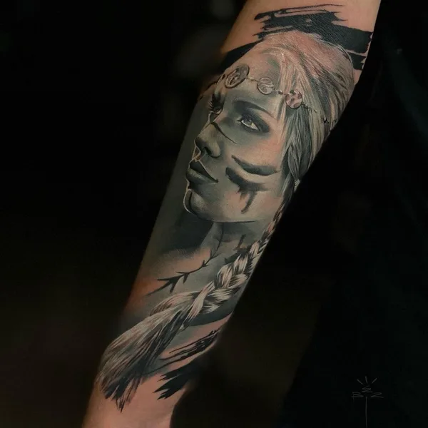 Realism tattoo by Вячеслав Безручко in Тамбов