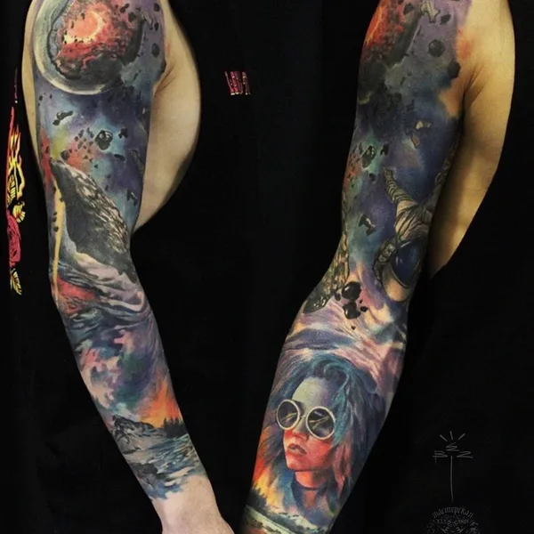 Realism tattoo by Вячеслав Безручко in Тамбов