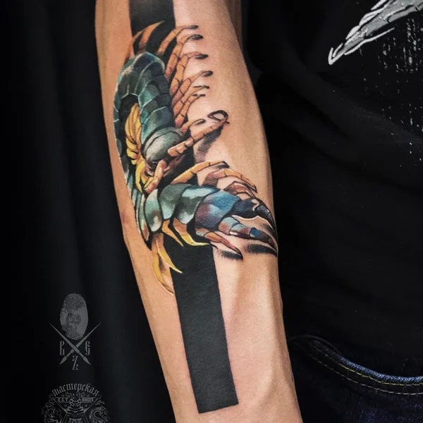 Realism tattoo by Вячеслав Безручко in Тамбов