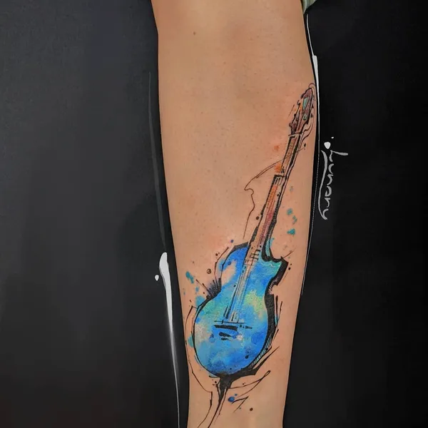 Graphic tattoo by Пушкина Елена in Тамбов