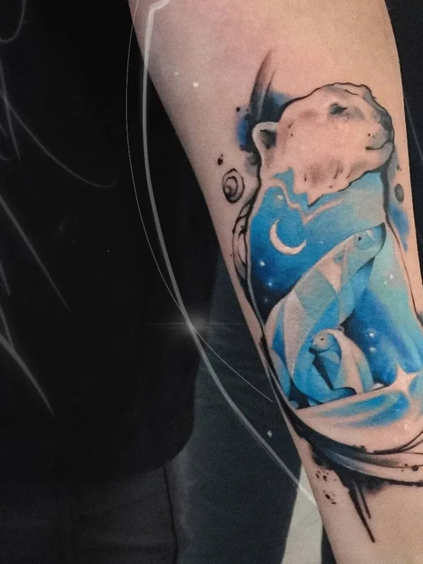 color illustrative Tatuaggio su forearm #52383 | Tatuatore Пушкина Елена