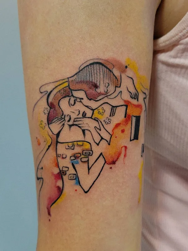 color illustrative Tatuaggio su forearm #52376 | Tatuatore Пушкина Елена