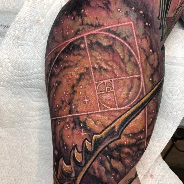 Авторская tattoo by Guy Aitchison