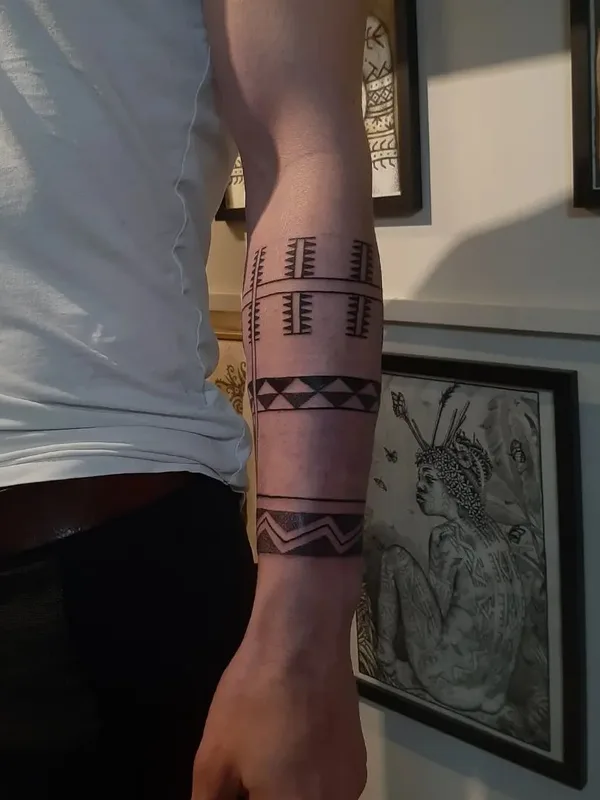 Tribal tattoo by will.cattersel in Rotterdam