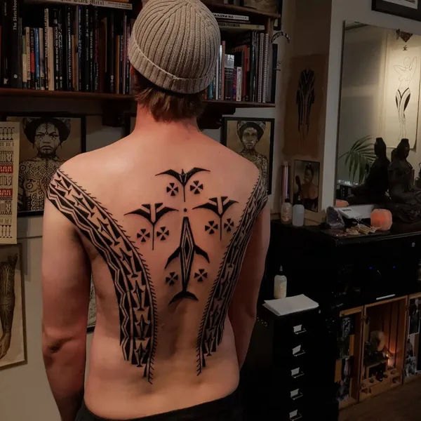Tribal tattoo by will.cattersel in Rotterdam
