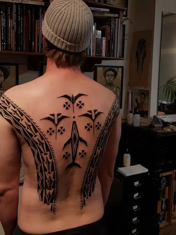 Tribal tattoo by will.cattersel in Rotterdam