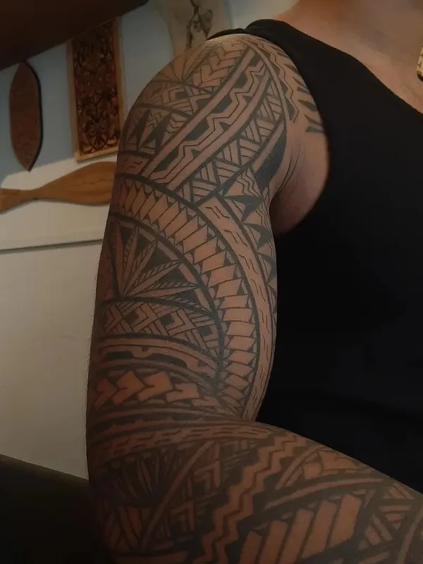 Tribal tattoo by will.cattersel in Rotterdam