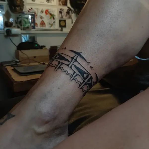 Tribal tattoo by will.cattersel in Rotterdam
