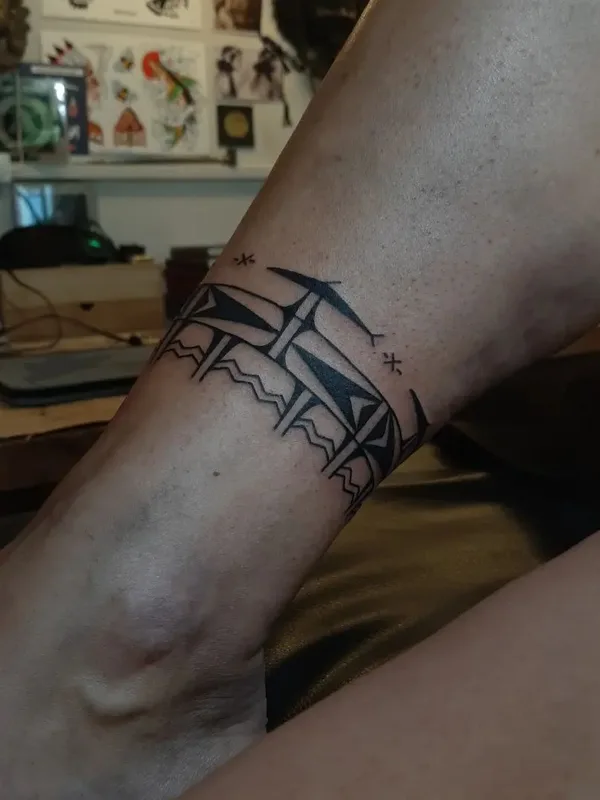 Tribal tattoo by will.cattersel in Rotterdam