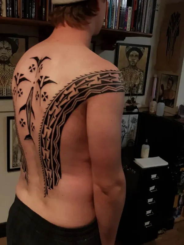 Tribal tattoo by will.cattersel in Rotterdam