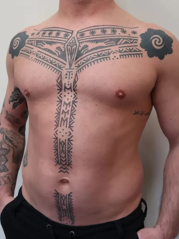 Tribal tattoo by will.cattersel in Rotterdam