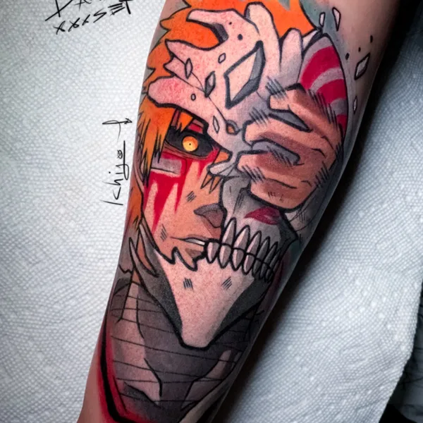 Color tattoo by Davide Set in Samarate