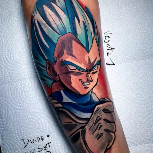 Color tattoo by Davide Set in Samarate