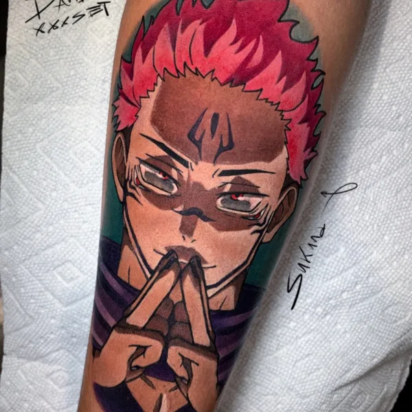Color tattoo by Davide Set in Samarate