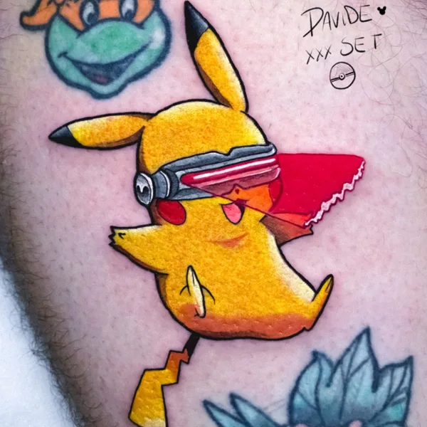 Color tattoo by Davide Set in Samarate