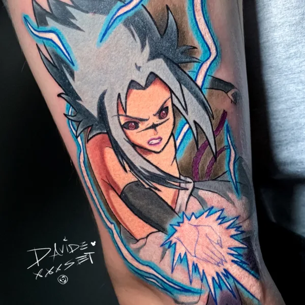 Color tattoo by Davide Set in Samarate