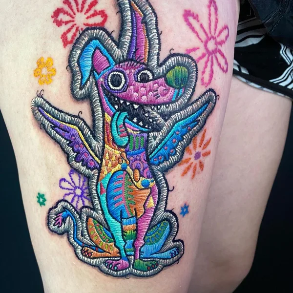 Author's Style tattoo by Duda Lozano in São Paulo