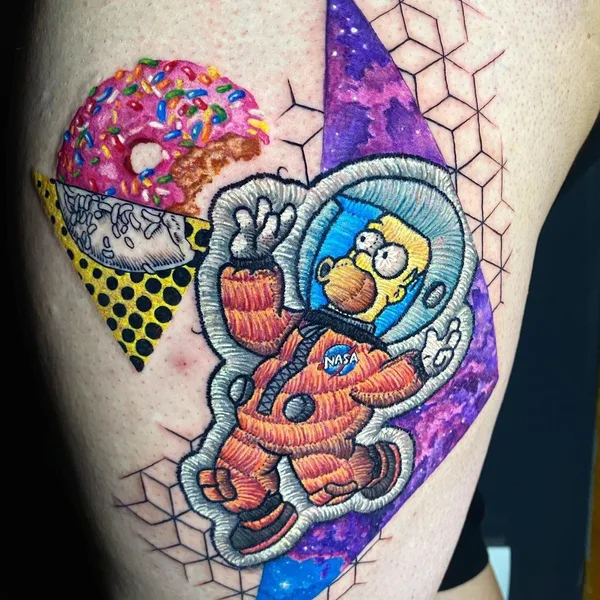 Author's Style tattoo by Duda Lozano in São Paulo