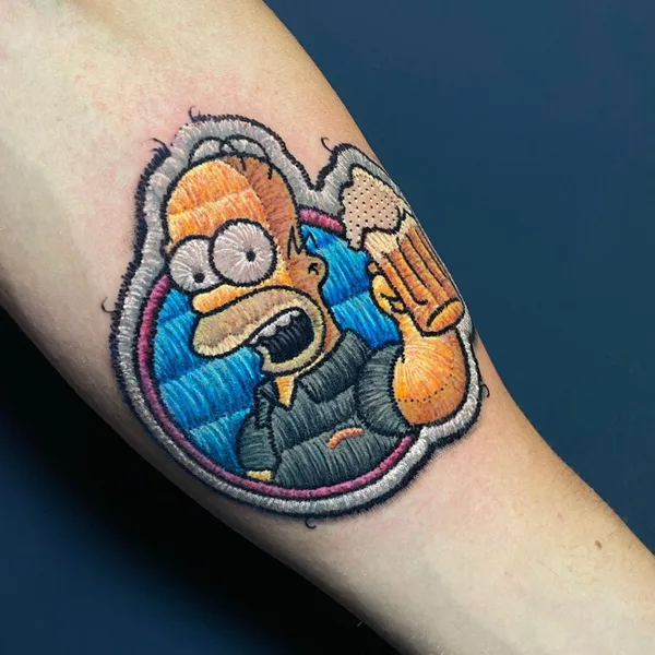 Author's Style tattoo by Duda Lozano in São Paulo