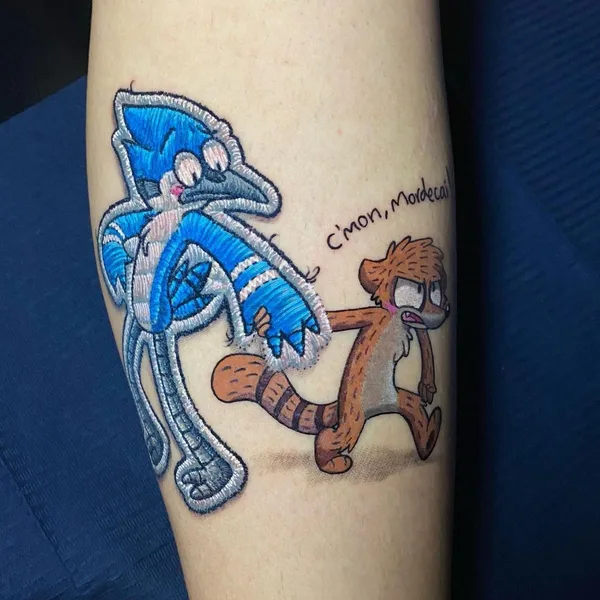 Author's Style tattoo by Duda Lozano in São Paulo