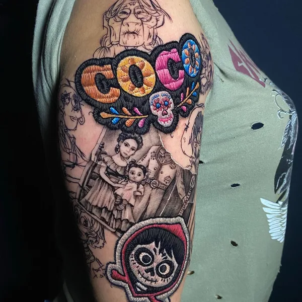 Author's Style tattoo by Duda Lozano in São Paulo