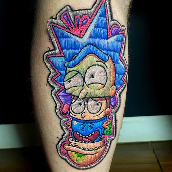 Author's Style tattoo by Duda Lozano in São Paulo