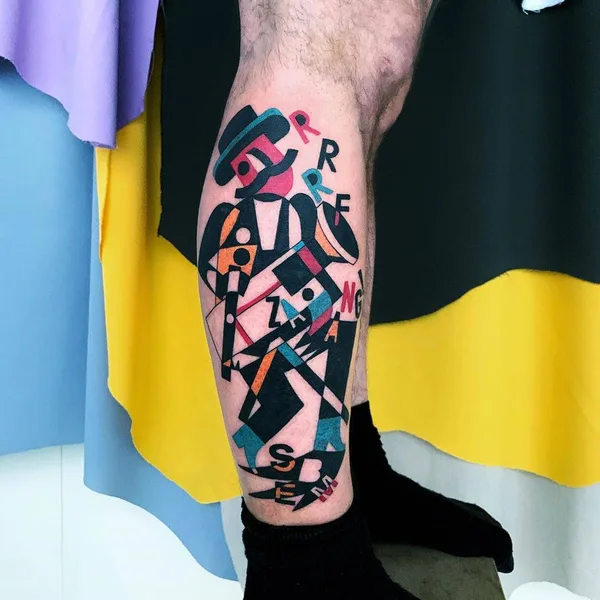 Author's Style tattoo by Luca Font in Milano