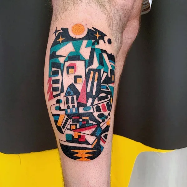 Author's Style tattoo by Luca Font in Milano