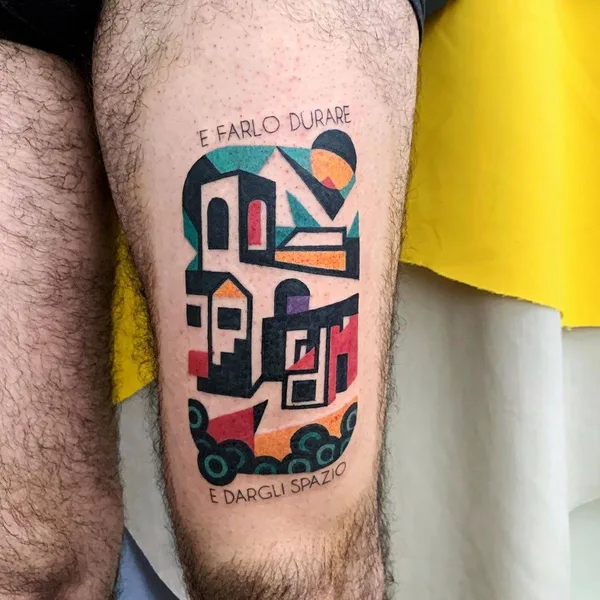 Author's Style tattoo by Luca Font in Milano