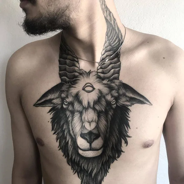 Dotwork tattoo by Planoc in São Paulo