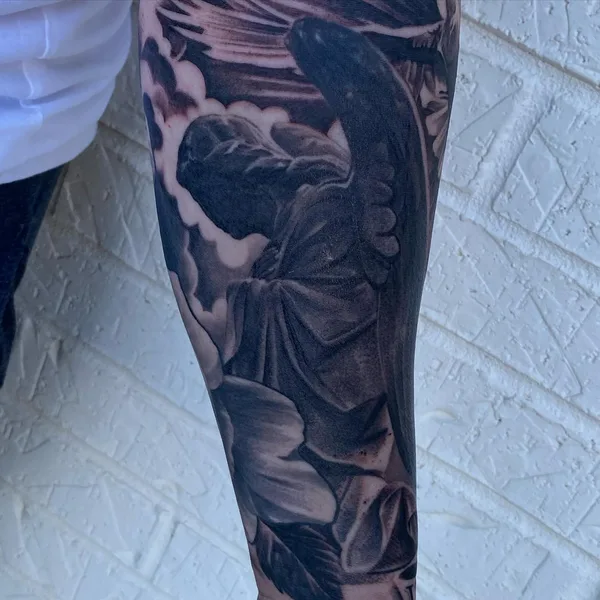 Portrait tattoo by  chrisb.tattoos in Oklahoma City