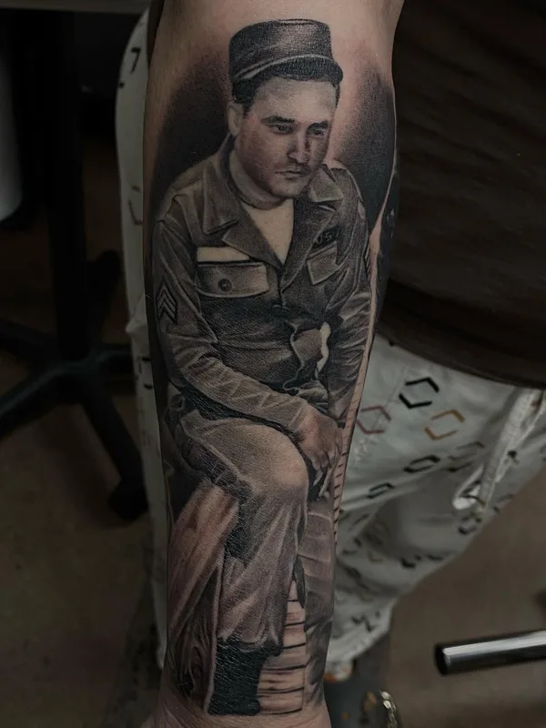 black and grey realism татуировка на forearm #57478 | Тату мастер  chrisb.tattoos