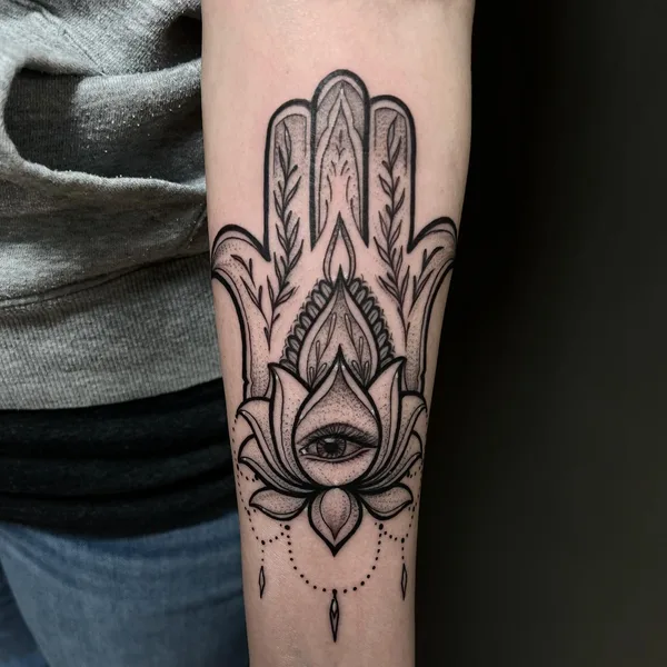 Graphic tattoo by Alex Barraza in Oklahoma City